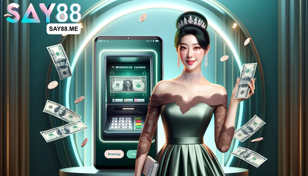Giao dịch rút tiền tại SAY88 hoàn toàn miễn phí